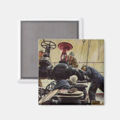  Bedrijf, Olieplatform op de Oceaan Magneet (Voorkant / Achterkant)