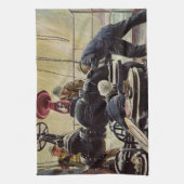  Bedrijf, Olieplatform op de Oceaan Theedoek (Verticaal)