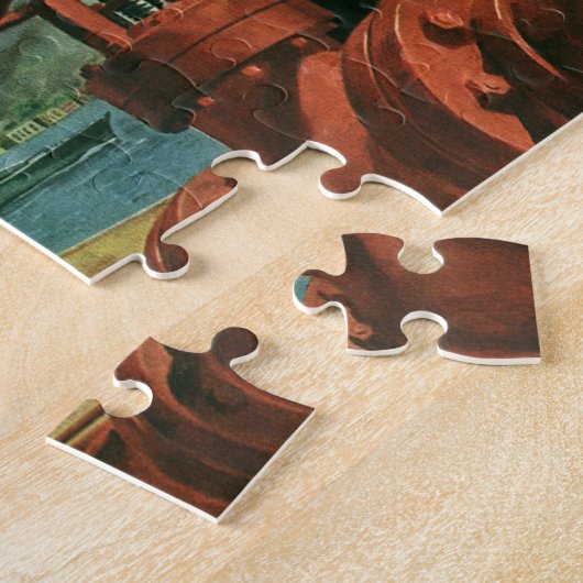  bedrijf, olietanker schip met dokwerker legpuzzel (Zijkant)