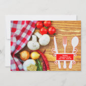 Bedrijf picknick bijeenkomst kaart (Voorkant)