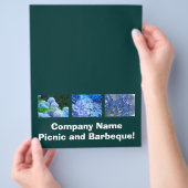 Bedrijf Picnic & Barbeque! Flyers voegen Jouw teks (Hand)