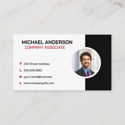 Bedrijf | Professioneel bedrijf Visitekaartje (Voorkant)