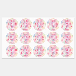 Bedrijf Promo Label | Uw Logo hier kleur