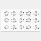 Bedrijf Promo Label | Uw Logo hier zaken (Vel)