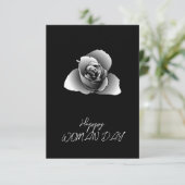 Bedrijf QR-code Geraffineerd Wit Usual Shades Roos Kaart (Staand voorkant)