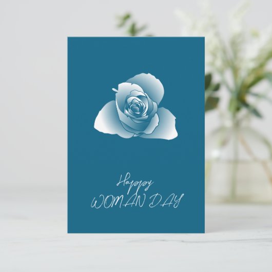 Bedrijf QR-code Geraffineerd Wit Usual Shades Roos Kaart (Staand voorkant)