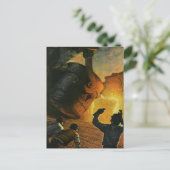  bedrijf, staalindustrie briefkaart (Staand voorkant)