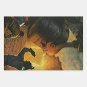 bedrijf, staalindustrie inpakpapier vel (Voorkant 3)