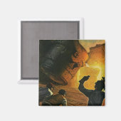  bedrijf, staalindustrie magneet (Voorkant / Achterkant)