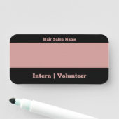 Bedrijf Stagiair Vrijwilliger Tijdelijke rol Droog Naamplaatje (In situ)