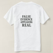 BEDRIJF T-SHIRT (Design achterkant)