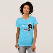 Bedrijf T-shirt Afro-Amerikaanse Baker Cup taarten (Voorkant volledig)