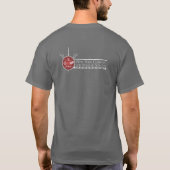 Bedrijf T-shirt — Dark Grey (Achterkant)