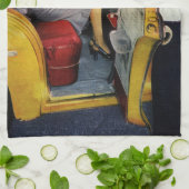  bedrijf, taxichauffeur taxi theedoek (Gevouwen)