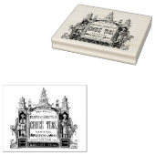  bedrijf Tea en Coffee en kunststempel Rubberstempel (Gestempeld)