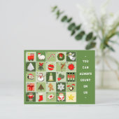 Bedrijf Thanksgiving Holiday Cards Feestdagenkaart (Staand voorkant)