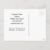 Bedrijf Thanksgiving Holiday Cards Feestdagenkaart (Achterkant)