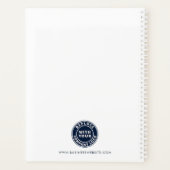 Bedrijf toevoegen Logo DIY Business Branded Custom Planner (Achterkant)
