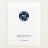Bedrijf toevoegen Logo DIY Business Branded Custom Planner (Voorkant)