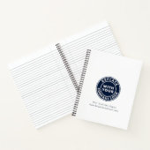 Bedrijf toevoegen Logo DIY Business Branded Promot Notitieboek (Binnen)