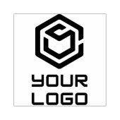 Bedrijf uploaden Logo Custom Rubberstempel (Afrduk)
