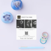 Bedrijf Uw Logo Hier Marketing Foto's Flyer (Enkel)