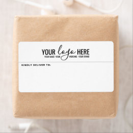 Bedrijf Uw Logo hier verzending Etiket