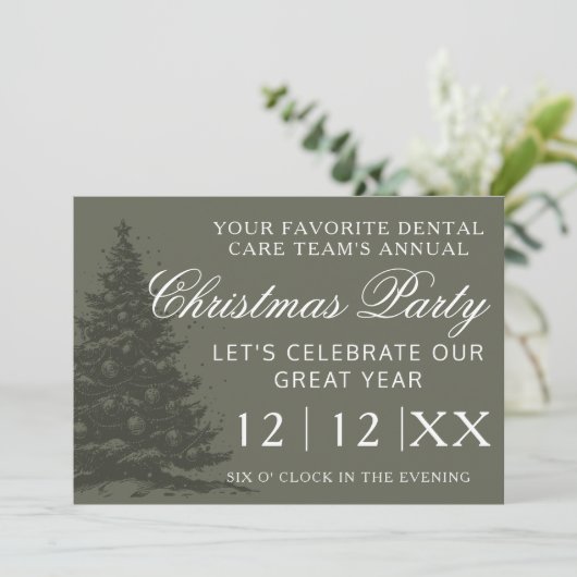 Bedrijf Vakantie Evenement Corporate Christmas Par Aankondiging (Staand voorkant)