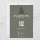 Bedrijf Vakantie Evenement Corporate Christmas Par Aankondiging (Achterkant)