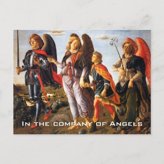 bedrijf van Angels briefkaart (Voorkant)