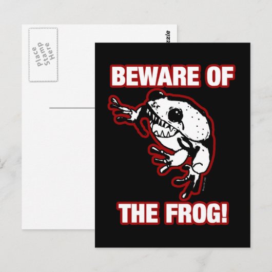 BEDRIJF VAN DE FROG BRIEFKAART (Voorkant / Achterkant)