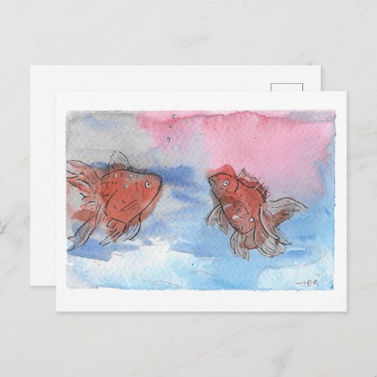 Bedrijf van Two - Briefkaart (Voorkant / Achterkant)