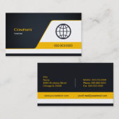 Bedrijf Visitekaartje (Voorkant / Achterkant)