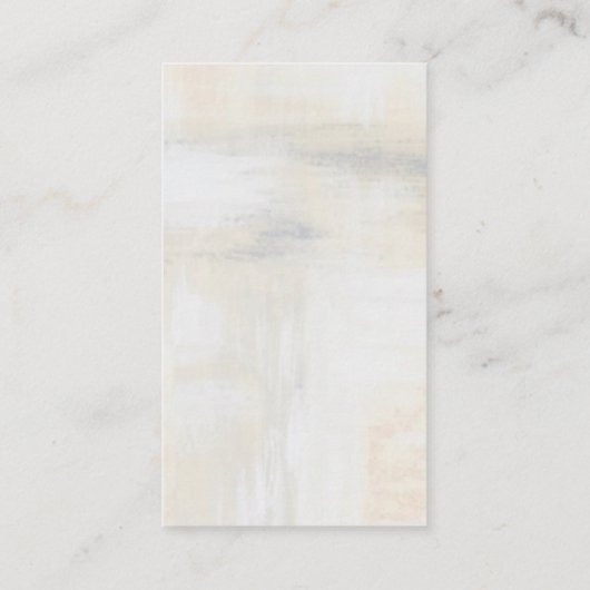 BEDRIJF, Visitekaartje onroerend goed, agent, thui (Achterkant)