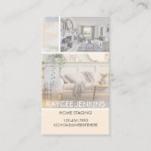 BEDRIJF, Visitekaartje onroerend goed, agent, thui (Voorkant)