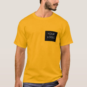  bedrijf voegt Logo toe Modern T-shirt