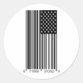 Bedrijf VS Ronde Sticker (Voorkant)