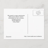 Bedrijf We hebben de aankondigings-Kaart verplaats Aankondigingskaart (Achterkant)