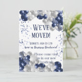 Bedrijf We zijn verhuisd Kaart (Staand voorkant)