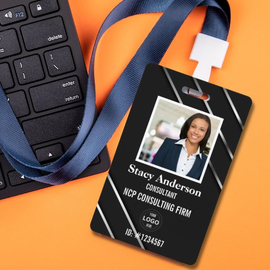 Bedrijf Werknemer Titel Naam Foto-ID Badge