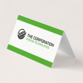 Bedrijf | Zakelijk professioneel sjabloon Visitekaartje (Achterkant)