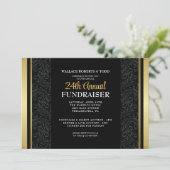 Bedrijf Zakelijke Veiling Bedrijf Gala Fundraiser Kaart (Staand voorkant)