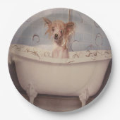 BEDRIJFPOPPY PAPIEREN BORDJE (Voorkant)