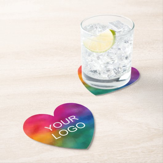 Bedrijfs Bedrijfs Bedrijfs Logo Aangepaste Sjabloo Kartonnen Onderzetters (Insitu)