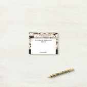 Bedrijfs Bedrijfs Bedrijfsnaam Aangepaste Logo Post-it® Notes (Op bureau)