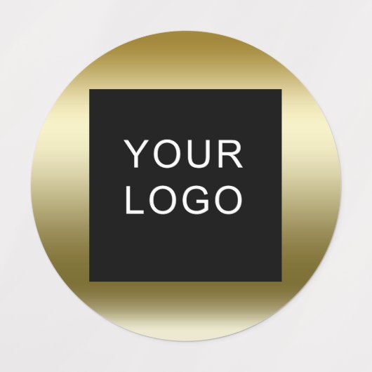  bedrijfs bedrijfs Logo Gold Labels (Design 1)