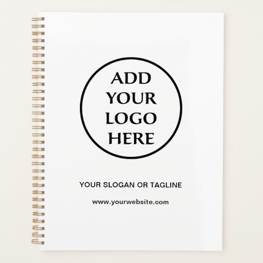 Bedrijfs Bedrijfs Professionele Logo Planner (Voorkant)