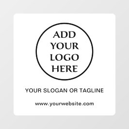 Bedrijfs Bedrijfs Professionele Logo Raamsticker