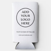 Bedrijfs Bedrijfs Professionele Logo Seltzer Blikjeskoeler (Voorkant)