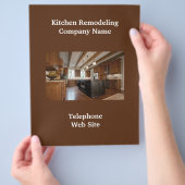 Bedrijfs brochure voor keuken Remodeler1 (Hand)